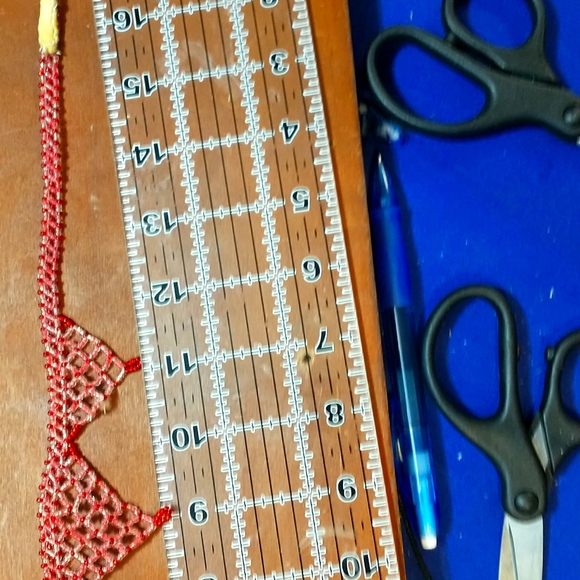 Vintage beaded choker - Picture 2 of 3